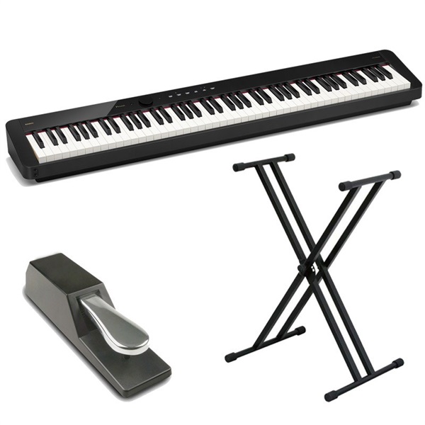 CASIO カシオ PX-S5000＋ダブルX型スタンドセット+ダンパーペダル