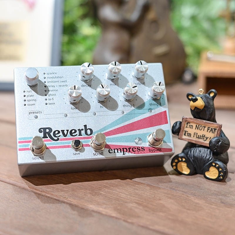 Empress Effects Reverb -High-Quality Stereo Reverb- ｜イケベ楽器店