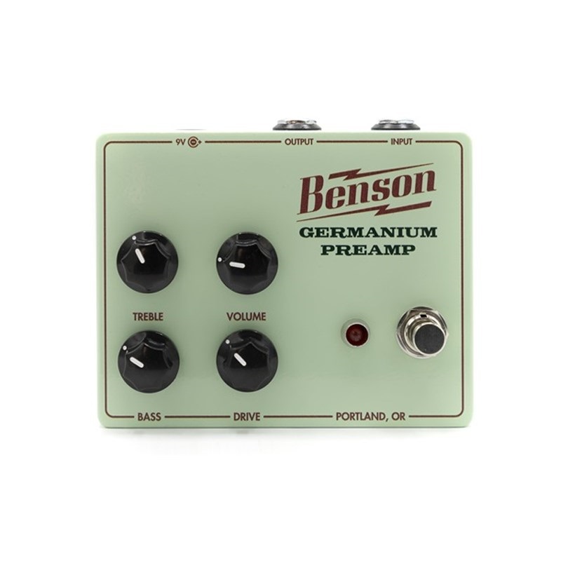 Benson Amps Germanium Preamp Pedal （プリアンプ ベンソン
