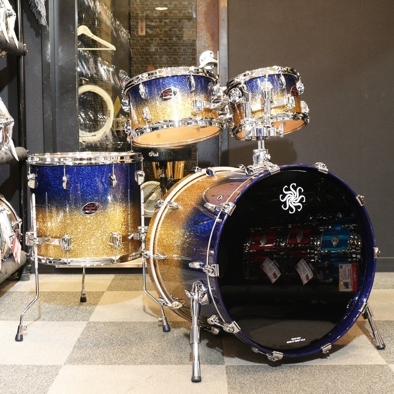 SAKAE OSAKA HERITAGE Evolved 4pc Drum Set / Lazurite Gold [22BD