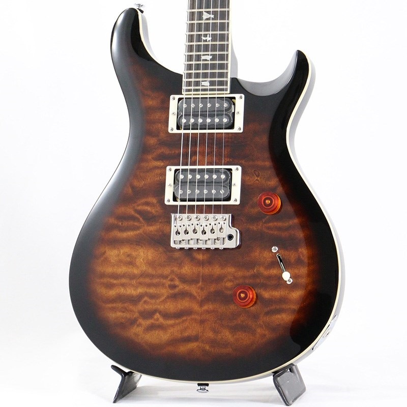 P.R.S. SE Custom 24 Quilt (Black Gold Burst) ｜イケベ楽器店