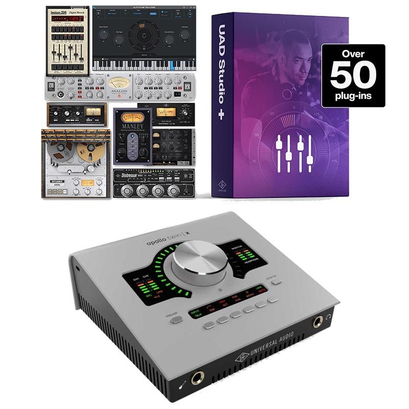 Universal Audio Apollo Twin X QUAD Gen2 Studio+ Edition
