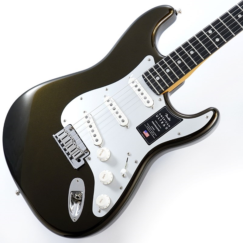 Fender USA American Ultra II Stratocaster (Texas Tea/Ebony