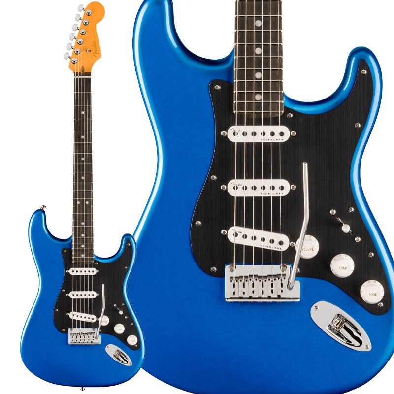 Fender USA American Ultra II Stratocaster (Noble Blue/Ebony