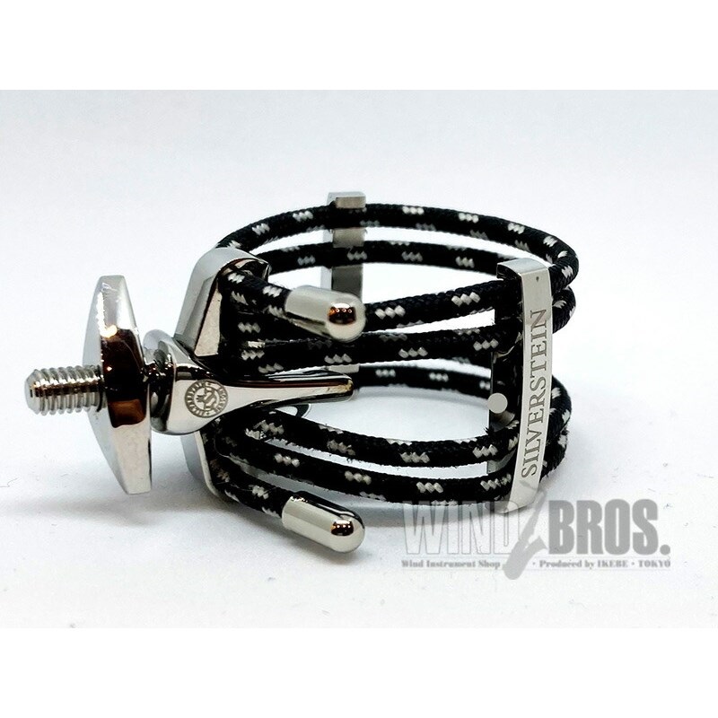 Silverstein 「QS508A」アルトサックスラバー用リガチャー シルバー