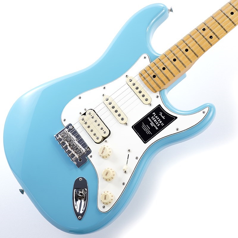 Fender MEX Player II Stratocaster HSS (Aquatone Blue/Maple