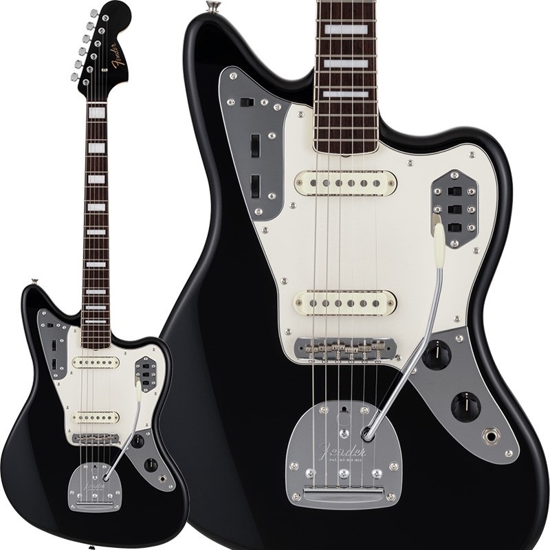 Fender Made in Japan Traditional Late 60s Jaguar (Black/Rosewood