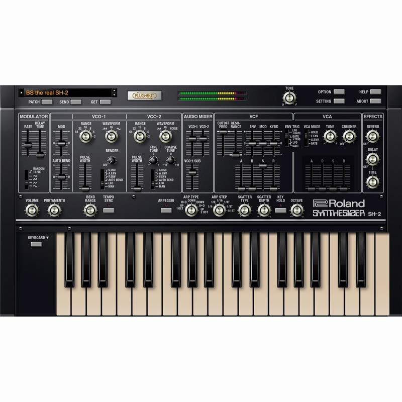 Roland SH-2 Software Synthesizer [Lifetime Key] (ローランド