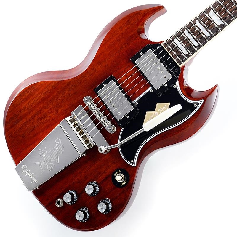 Epiphone 1964 SG Standard with Maestro Vibrola Reissue (Cherry Red