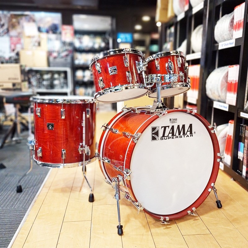 TAMA 【TAMA 50th LIMITED】 SU42RS-CHW [SUPERSTAR REISSUE 4pcs