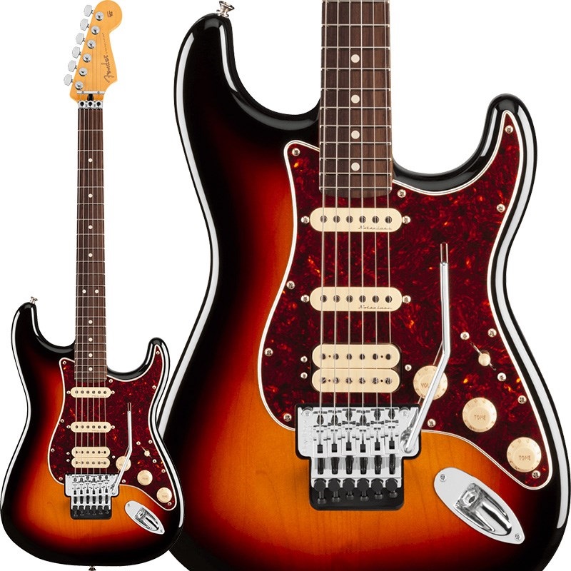 Fender MEX Player II Modified Stratocaster HSS Floyd Rose (3-Color