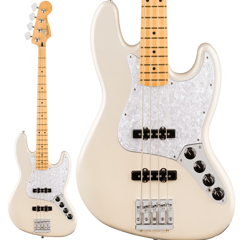 Fender MEX Player II Modified Active Jazz Bass (Olympic Pearl