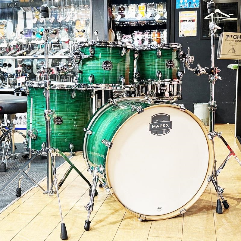 MAPEX AR529SFG ARMORY DRUM SET SHELL PACK[22BD・10TT・12TT・16FT