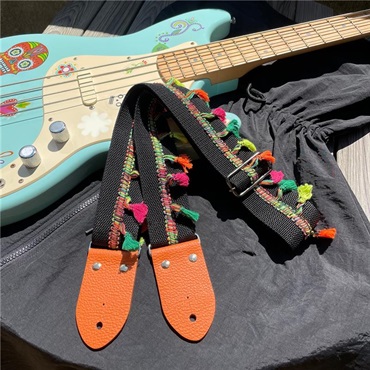 tsundrum_chan フェス風ギターストラップ ｜イケベ楽器店オンラインストア