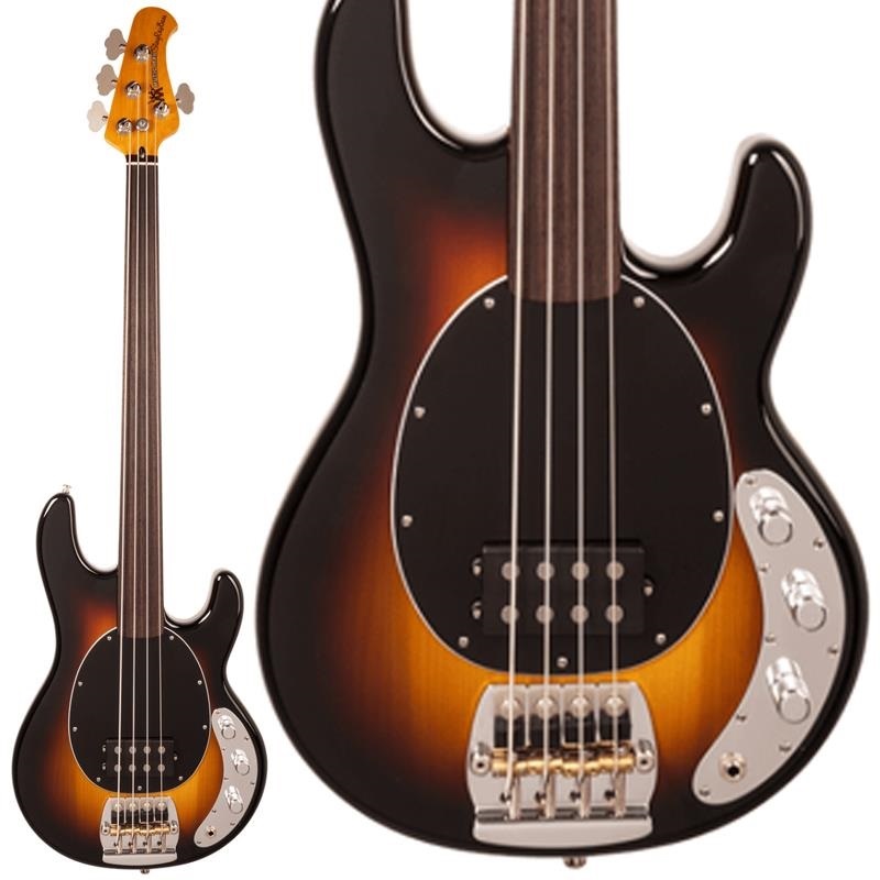 MUSICMAN PINO PALLADINO StingRay Bass (79 Burst / Fretless