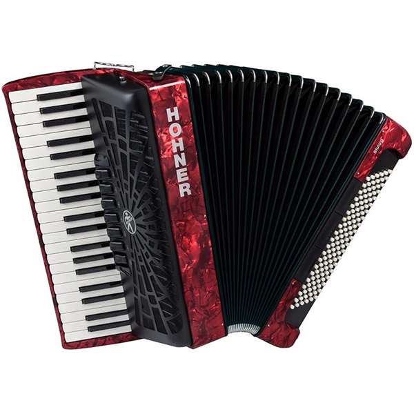 Hohner (アコーディオン専門店・出荷前検品発送)Bravo III 120 RED