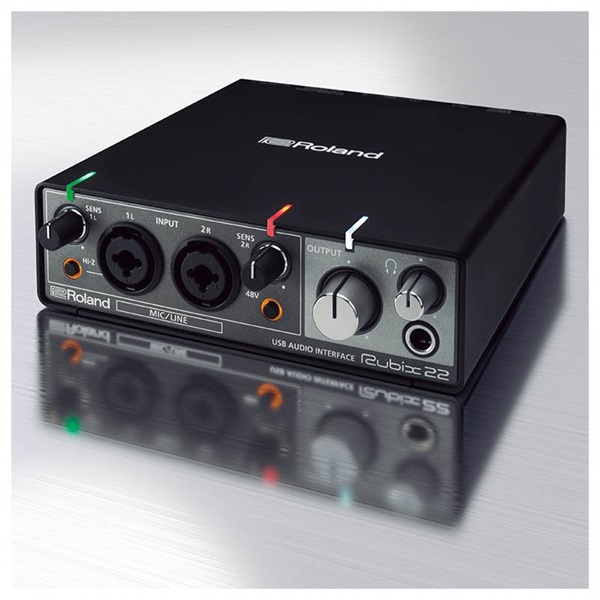Roland Rubix22 (USBオーディオインターフェイス)(iOS対応) ｜イケベ