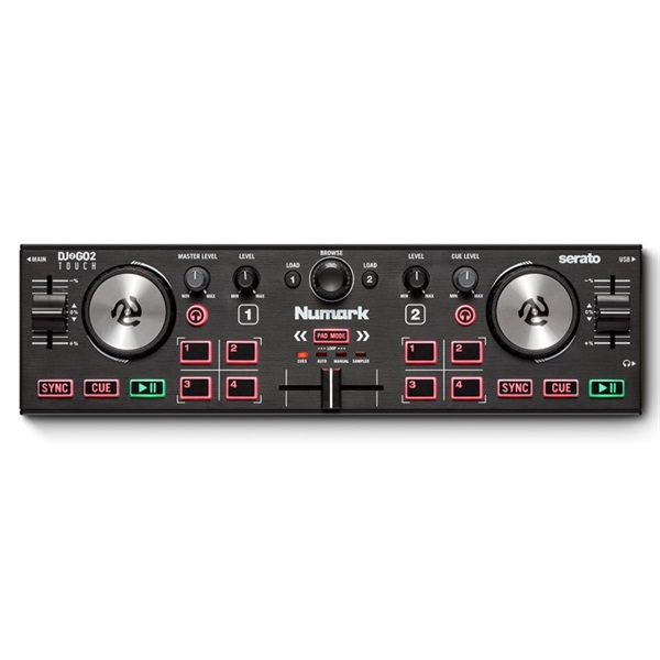 Numark DJ2GO2 TOUCH 【Serato DJ Lite対応 コンパクトDJ