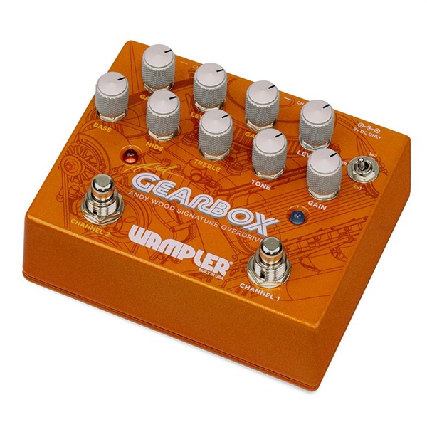 Wampler Pedals Gearbox [Andy Wood Signature Overdrive]（ワンプラー