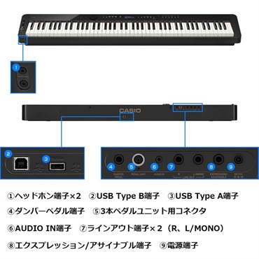 CASIO カシオ Privia PX-S3100【沖縄、一部離島は送料別途お見積り