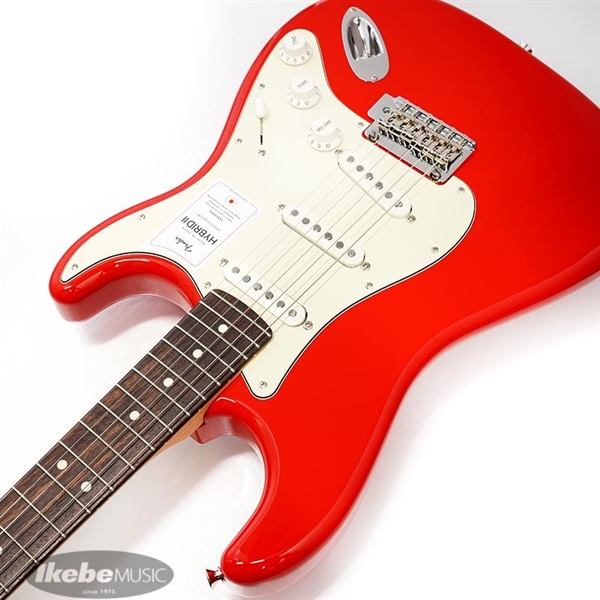 Fender Made in Japan Hybrid II Stratocaster (Modena Red/Rosewood
