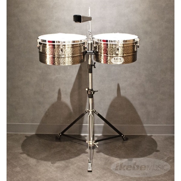 NATAL Classicシリーズ ティンバレス 13 & 14 ブラックニッケル