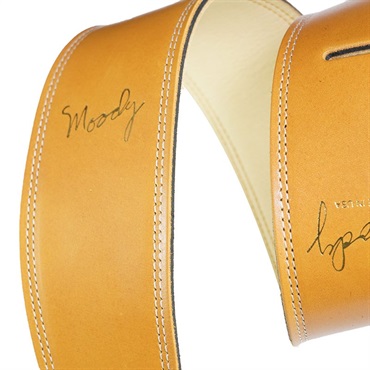 Moody Leather-Leather 2.5inch Standard Tail [Camel-Cream] ｜イケベ