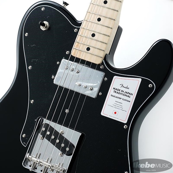 Fender Made in Japan Traditional 70s Telecaster Custom (Black