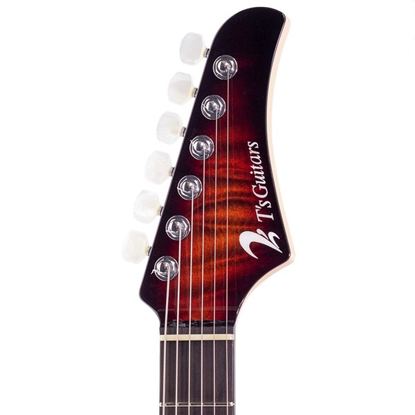 T's Guitars DST-Pro24 Quilt Maple Top(Tiger Eye Burst) w/Buzz