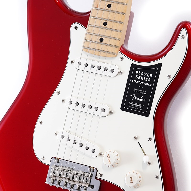 Fender MEX Player Stratocaster (Candy Apple Red/Maple) [Made In