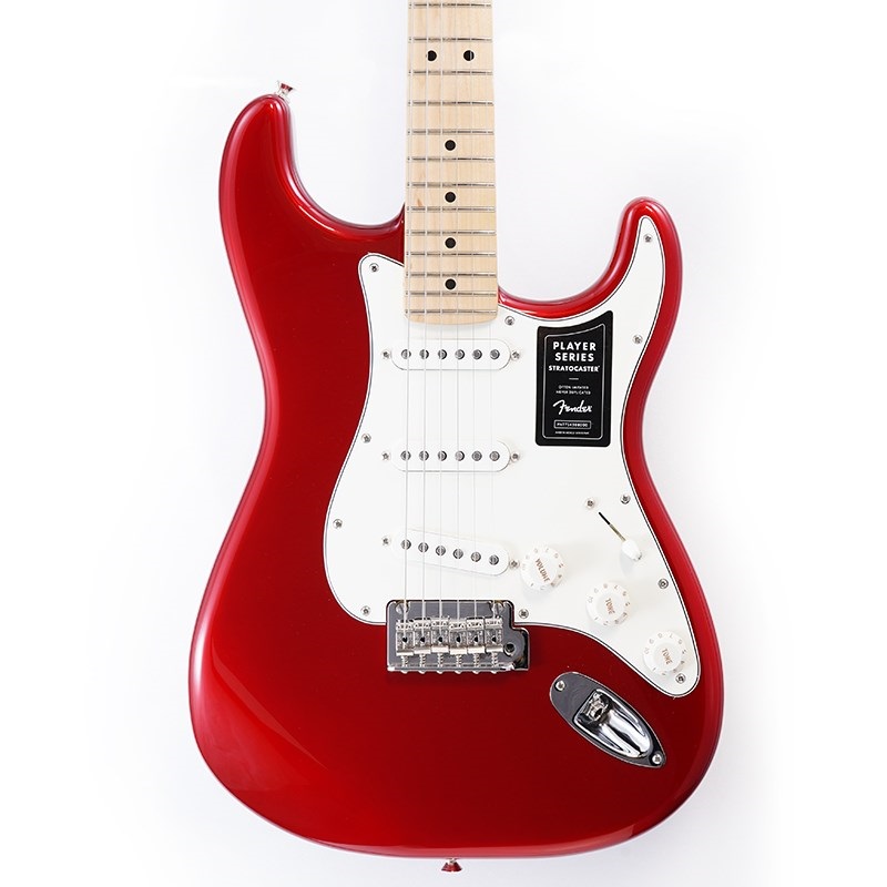Fender MEX Player Stratocaster (Candy Apple Red/Maple) [Made In