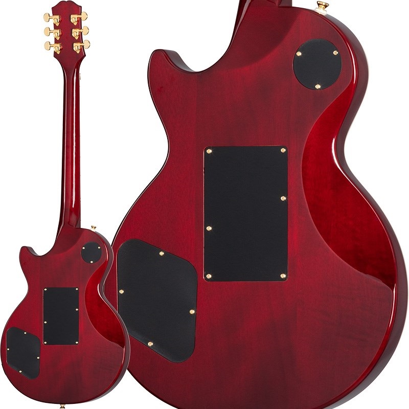 Epiphone Alex Lifeson Les Paul Custom Axcess Quilt (Ruby) ｜イケベ