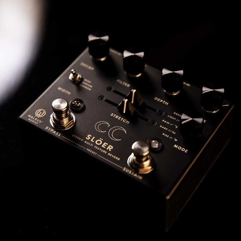 WALRUS AUDIO Sloer Stereo Ambient Reverb (Black) WAL-SLOER #BK