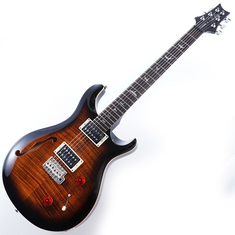 P.R.S. SE Custom 22 Semi-Hollow (Black Gold Burst) ｜イケベ楽器店