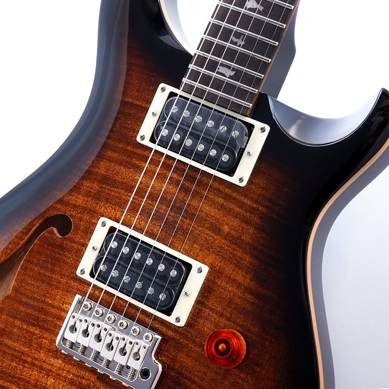P.R.S. SE Custom 22 Semi-Hollow (Black Gold Burst) ｜イケベ楽器店