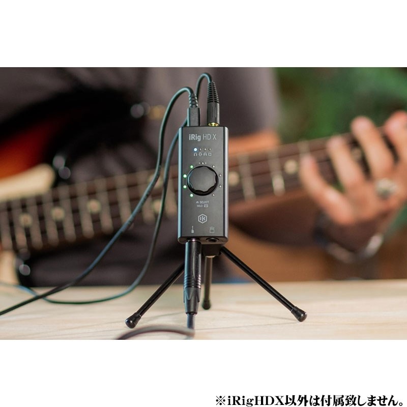 IK Multimedia iRig HD X(モバイル・ギター向けUSB-Cオーディオ