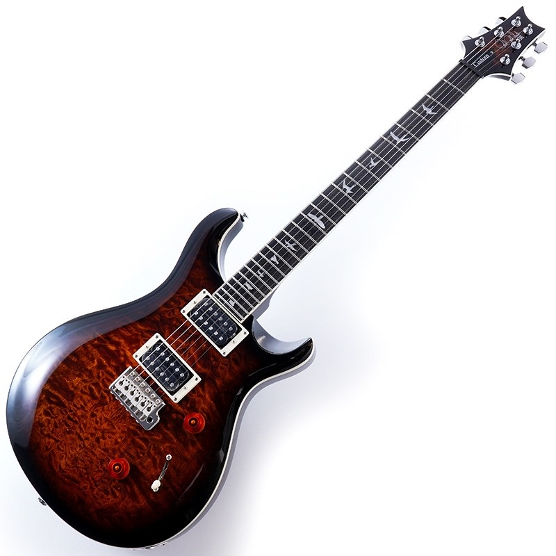 P.R.S. SE Custom 24 Quilt (Black Gold Burst) ｜イケベ楽器店