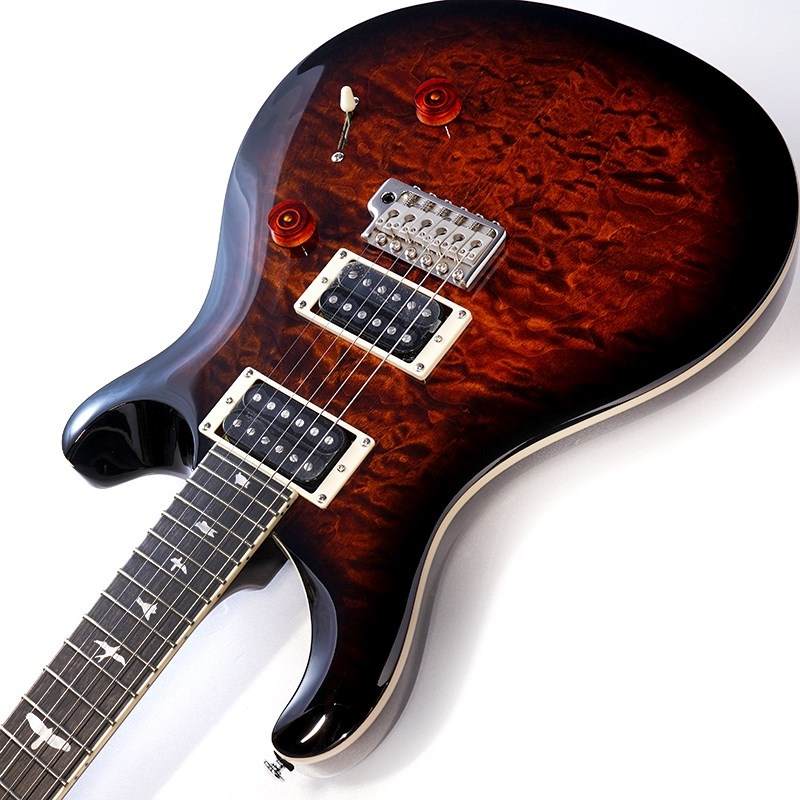 P.R.S. SE Custom 24 Quilt (Black Gold Burst) ｜イケベ楽器店
