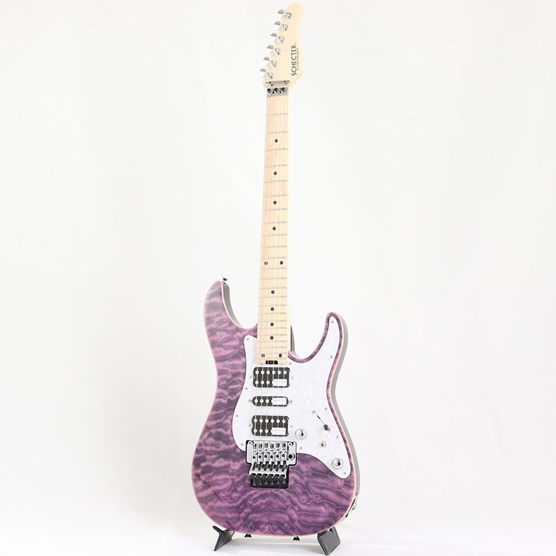 SCHECTER SD-2-24-AL (See-Thru Purple/Maple) ｜イケベ楽器店