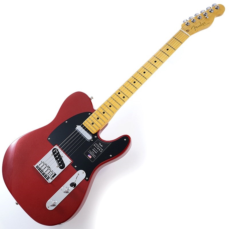 Fender USA American Ultra II Telecaster (Sinister Red/Maple