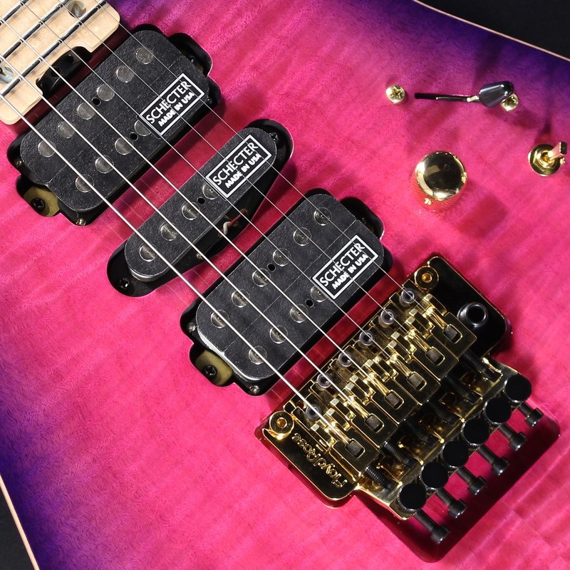 SCHECTER EX-5B-24-CTM-FRT (Pink Purple Burst/BM) #241201 ｜イケベ
