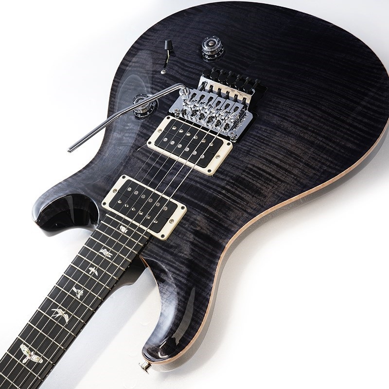 P.R.S. Custom24 Floyd 10top (Gray Black) #0370217【2023年生産