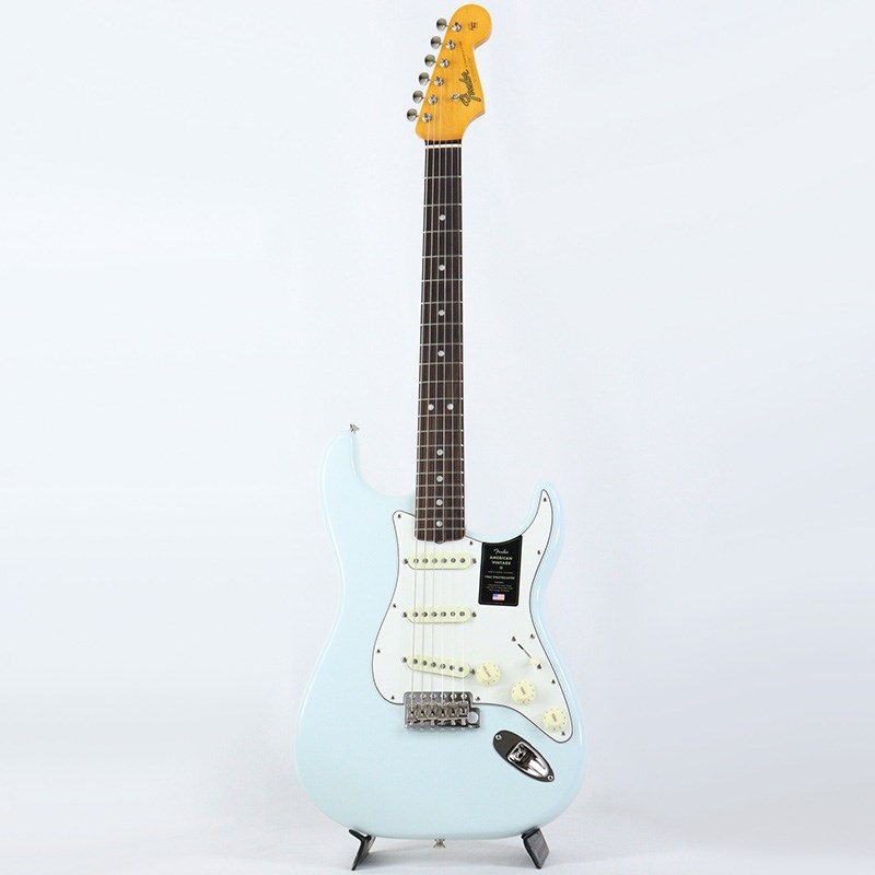 Fender USA American Vintage II 1965 Stratocaster (Sonic Blue/Round