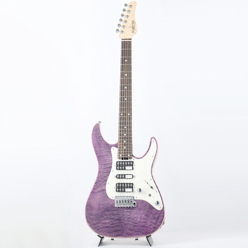 SCHECTER SD-2-24-AL-VTR (See-thru Purple/Rosewood) ｜イケベ楽器店
