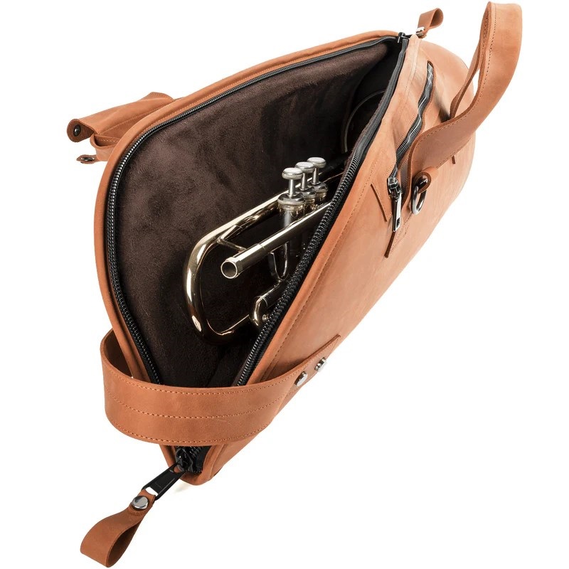 MG Leather Work シングル トランペット用ソフトケース CrazyHorse