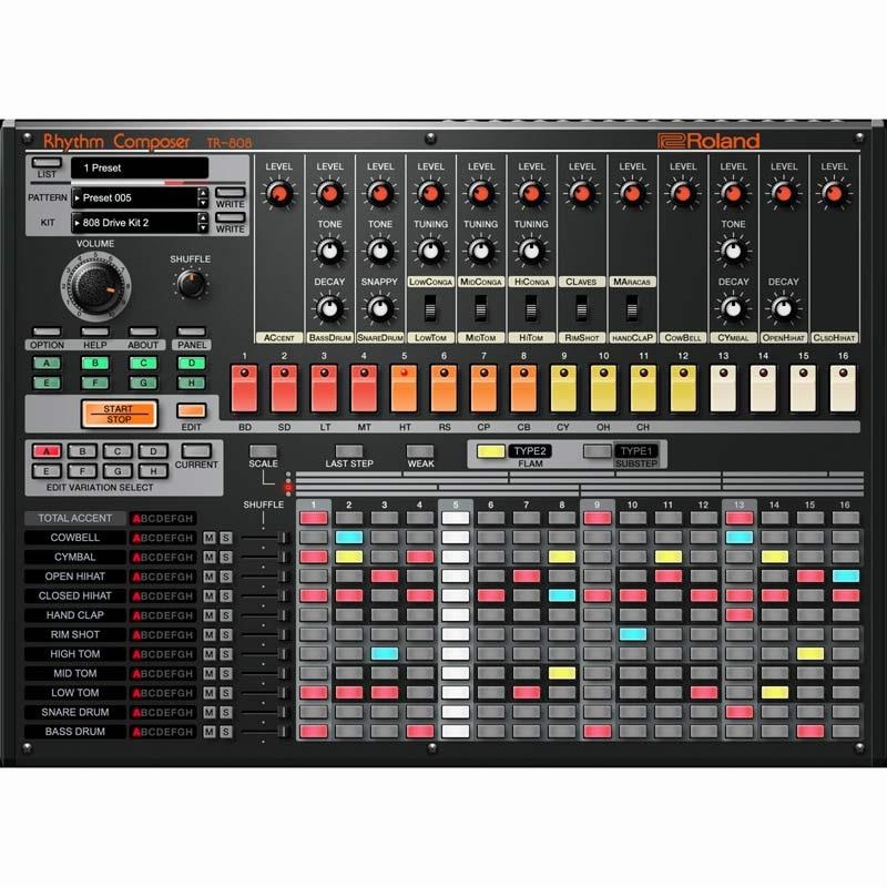 Roland TR-808 Software Rhythm Composer [Lifetime Key] (ローランド