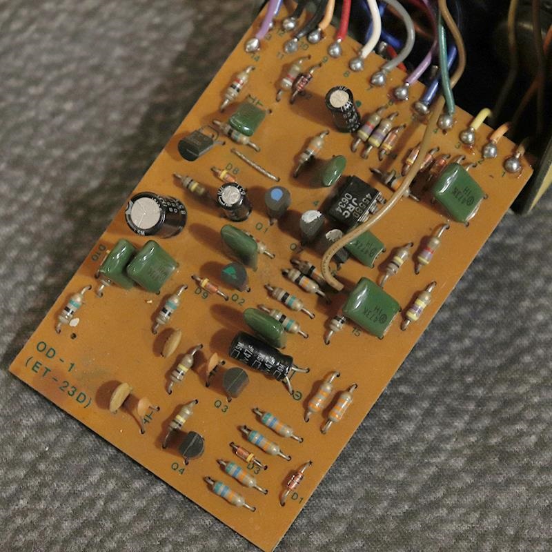 BOSS VINTAGE OD-1 Over Drive Long Dash Silver Screw '81 ｜イケベ