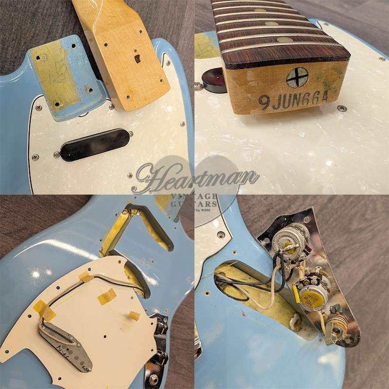 Fender USA VINTAGE Musicmaster II '66 Blue/R ｜イケベ楽器店