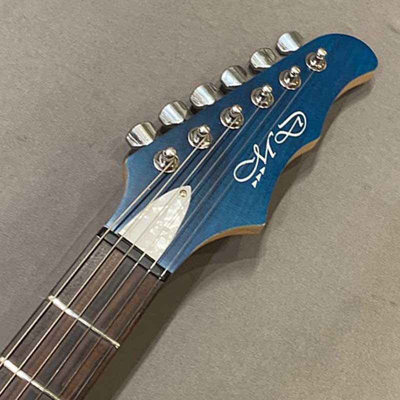 買取実績】MD Guitars M.M.Produce G6 HSH Flame (See-through Blue