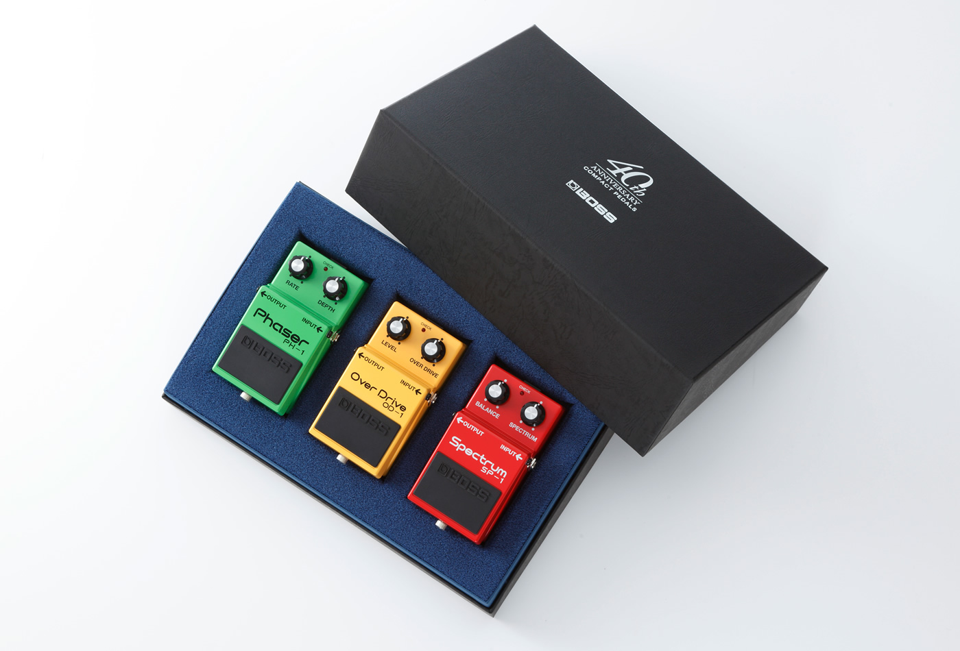 BOSSコンパクト・エフェクター発売40周年記念 OD-1をはじめとする